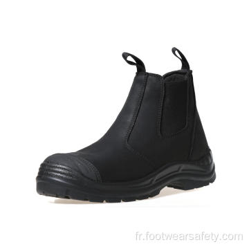 chaussures de sécurité anti-acide chaussures de sécurité en cuir d&#39;action